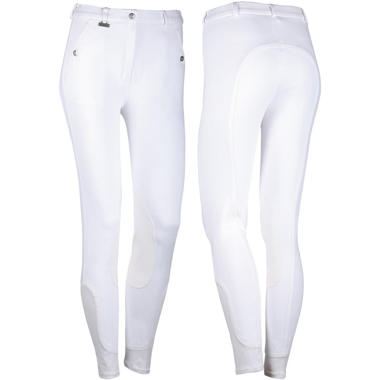 2026 Harrys Horse Pantalons De Femme Breeches Beijing II 26000281 - White